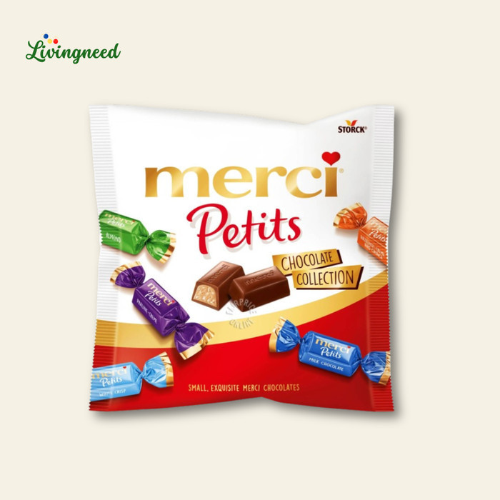 

Ready Merci Petits Chocolate Collection Import Germany 125 Gram Coklat Impor