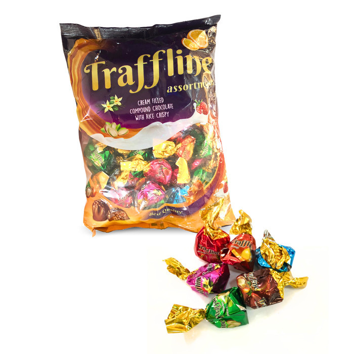 

Ready Coklat Traffline Mix 1 Kg Coklat Arab Turki Mirip Coklat Truffle