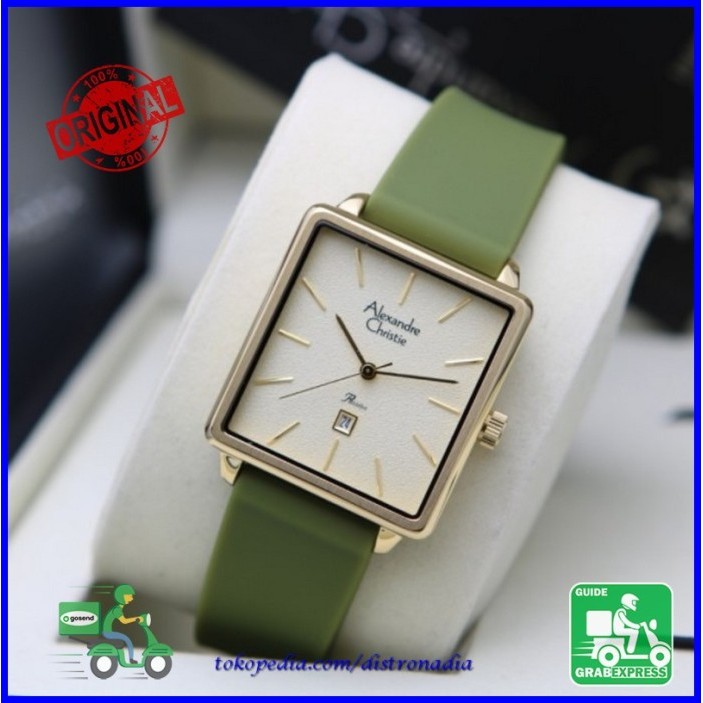 Alexandre Christie Wanita Chronograph Jam Original Alexandre Christie