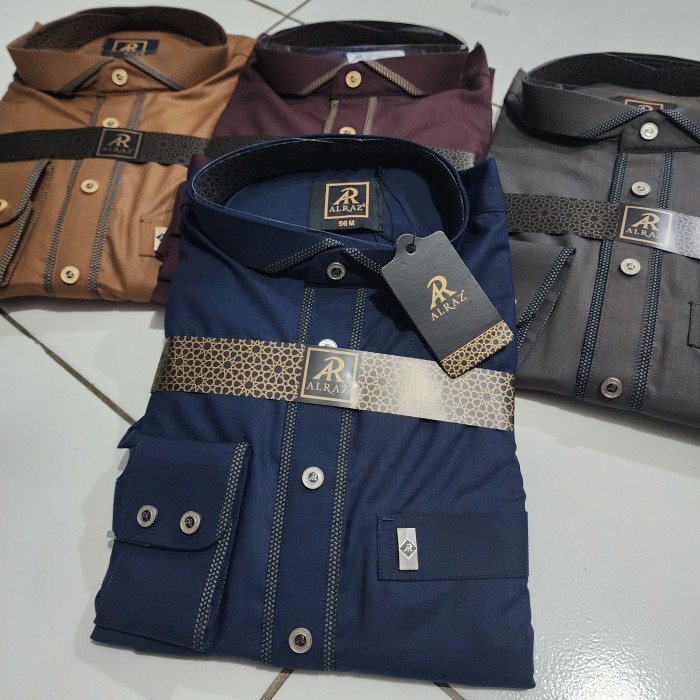 Gamis / Jubah Al Raz Manset Premium / Alnoor / Alharamain