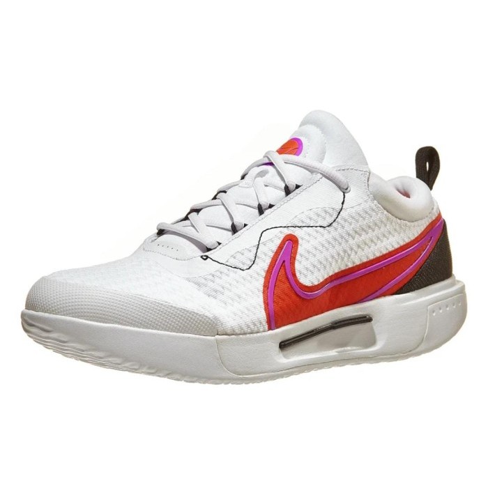 TERLARIS Sepatu Tenis Pria Nike Zoom Pro White Red Fuchsia ORIGINAL Tennis Shoe