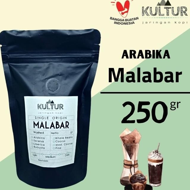 

Coffee Bean Opi Arabia Malabar 250 Gr