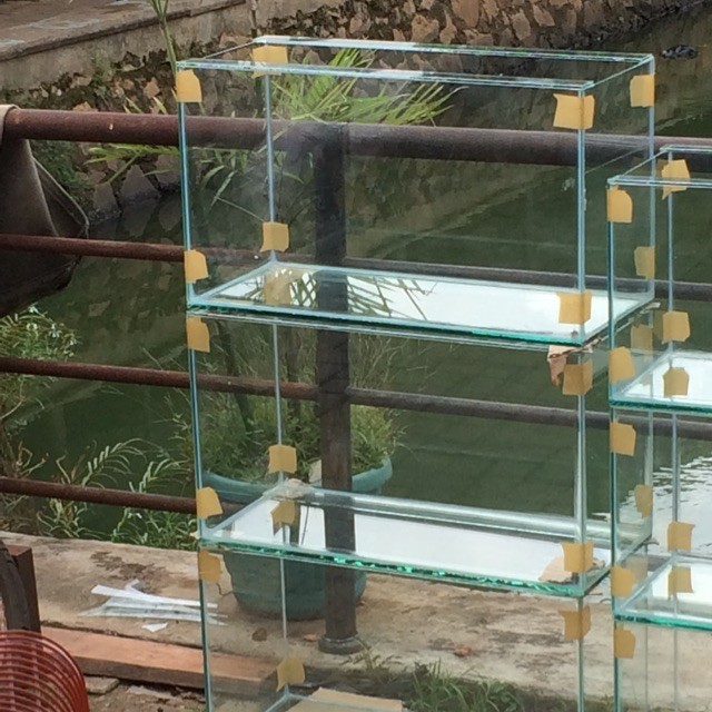 TERPERCAYA (Hanya GO-JEK/GRAB) AQUARIUM POLOS UK. 60X30X30 CM