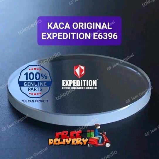 KACA JAM TANGAN EXPEDITION E6396 E 6396 ORIGINAL SPARE PART 100%