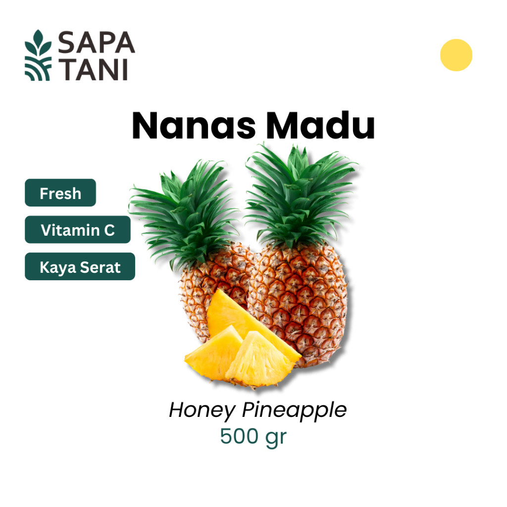 

Sapatani Nanas Madu 500gr Buah Manis Alami & Segar