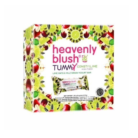 

Heavenly Blush Tummy Yogurt Bar Lime 4X25Gr/Box