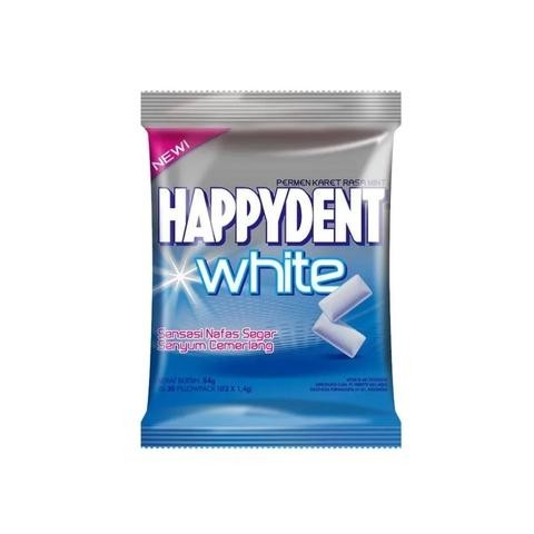 

Happydent White Mint 84Gr/Pcs