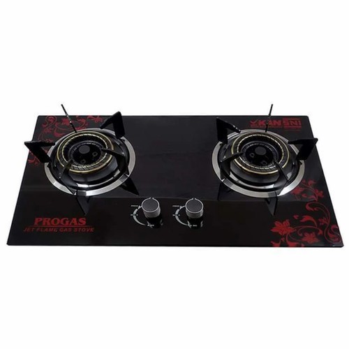 Kompor Gas Tanam Progas Pg-569 / Pg569 Kaca ( 2 Tungku ) #Gratisongkir #Sale #Discount