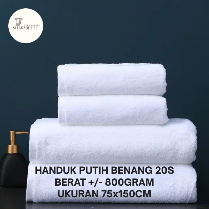 Handuk Mandi Hotel Bintang 5 Jumbo 850Gram 20S/2 Ukuran 75X150Cm New Best Quality Asli 100% Original