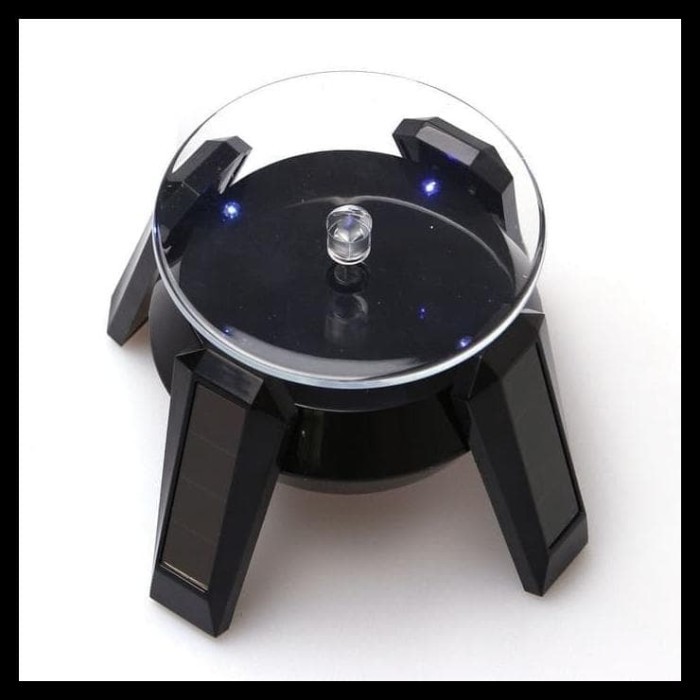 TERLARIS SOLAR STAND ROTARY DISPLAY 4 LED PAJANGAN PUTAR DIE CAST
