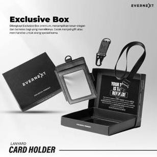 

Lanyard Kartu ID Card Holder Name Tag Kantor Tas Kalung Dompet Kartu Gantung Smash MS