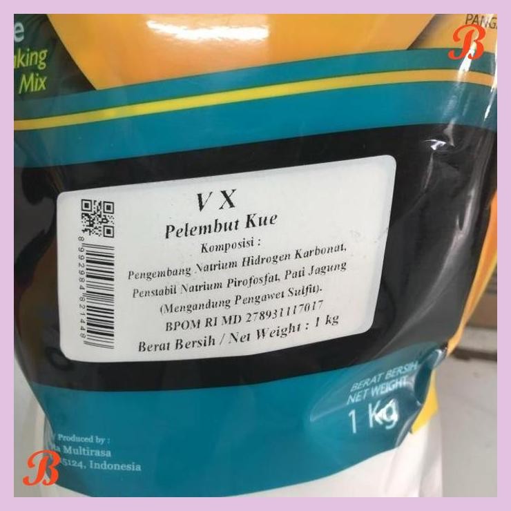 

| VRB | VX PELEMBUT KUE KOEPOE 45GR PENGEMBANG PENGAWET KUPU KUPU2