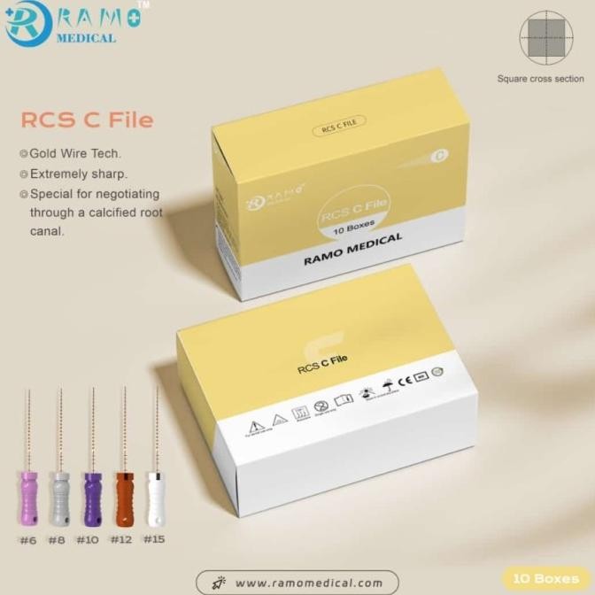 

Sale Rcs Gold C File 6Pcs/Pack