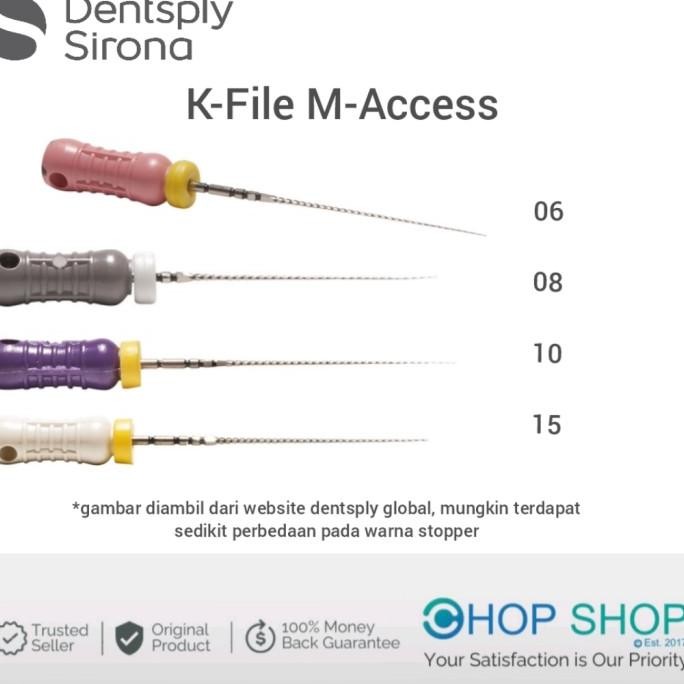 

Murah K File 8 Dan 10 Original By Dentsply Kfile