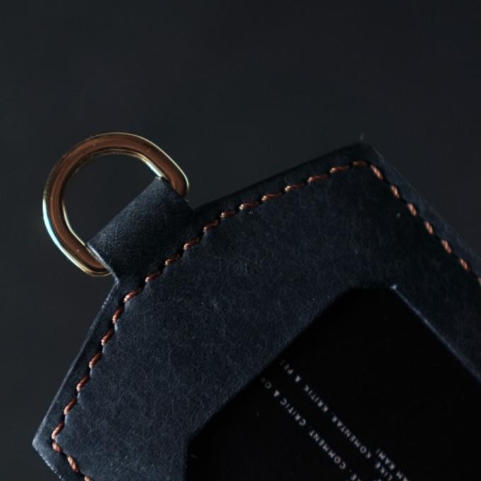 

Promo Whitehouse Lanyard - Badalassi Carlo Italian Leather - Pueblo Navy