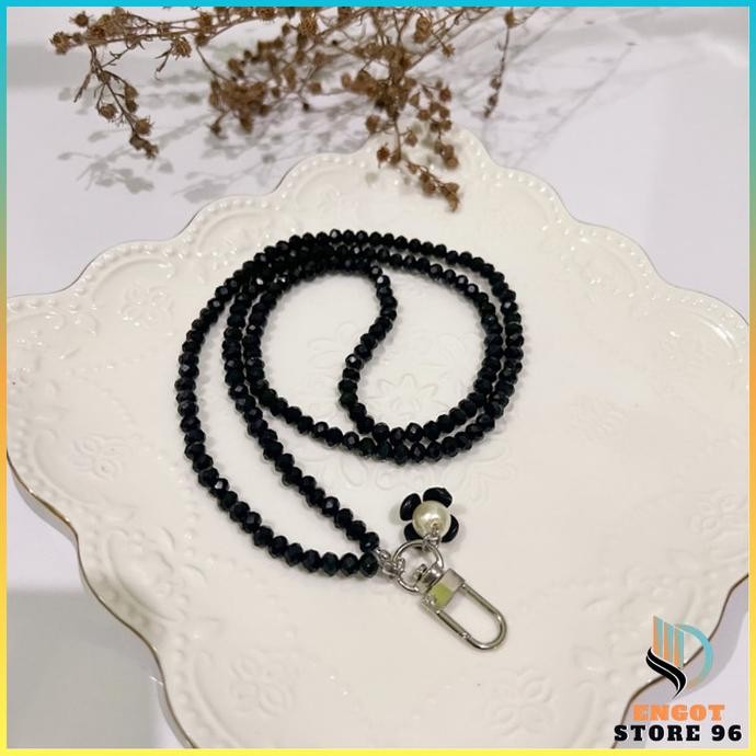 

Promo Lanyard Crystal Beads Premium Gantungan Manik Manik