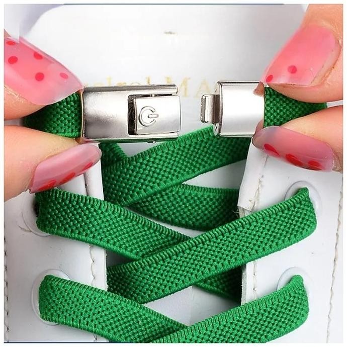 TALI SEPATU ELASTIS LOCK TALI SEPATU PRAKTIS TANPA IKAT