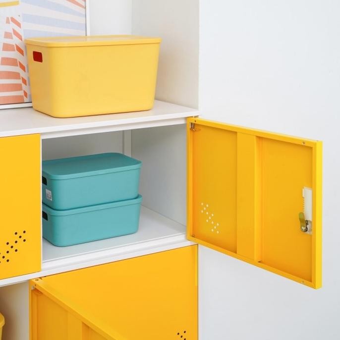 

Murah Informa Kiev Loker Besi Education 6 Pintu - Putih/Kuning