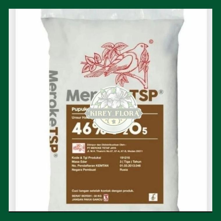 Pupuk Meroke Tsp 50 Kg Original Kemasan Pabrik