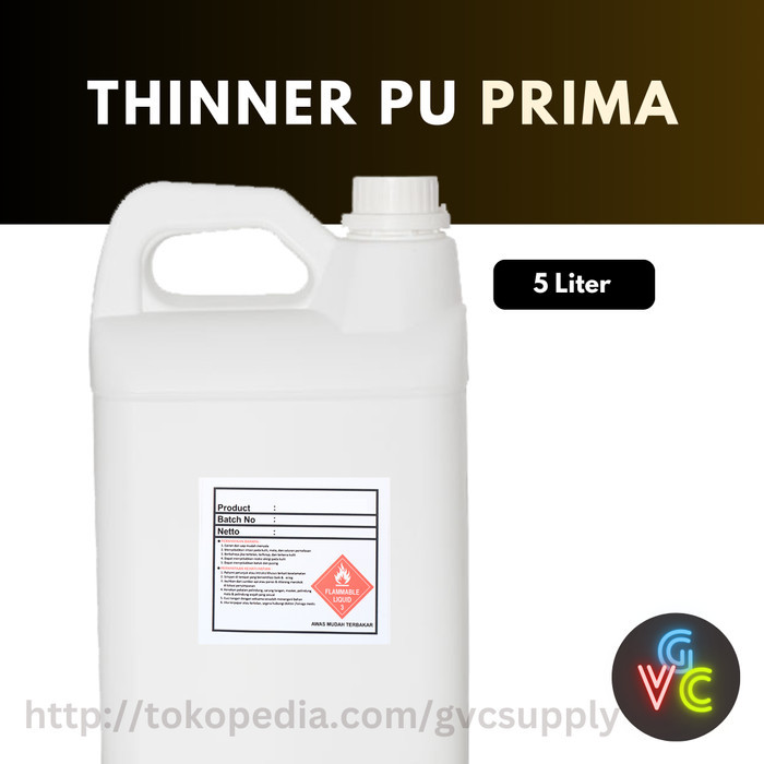 Thinner PU Prima - 5 Liter - GVCSupply