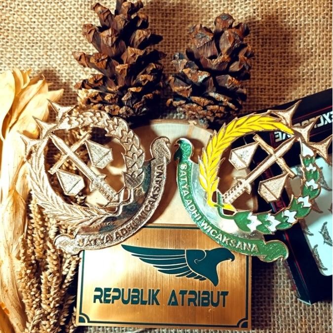 LOGO/EMBLEM KEJAKSAAN UNTUK PLAT NOMOR MOBIL