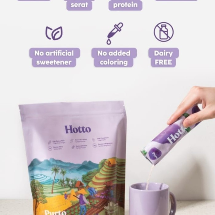 

hotto purto multigrain ubi ungu untuk kesehatan cegah gula darah
