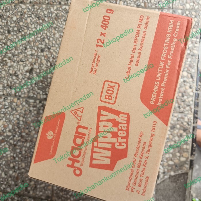 

Wippy cream haan 400gr ( 12ktk x 400gr)