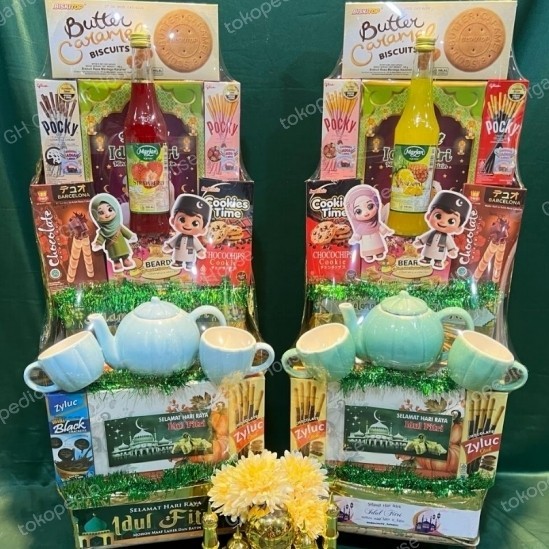 

PARCEL LEBARAN 2021 KUE KERING IDULFITRI SNACKS PREMIUM RAMADHAN+KARTU