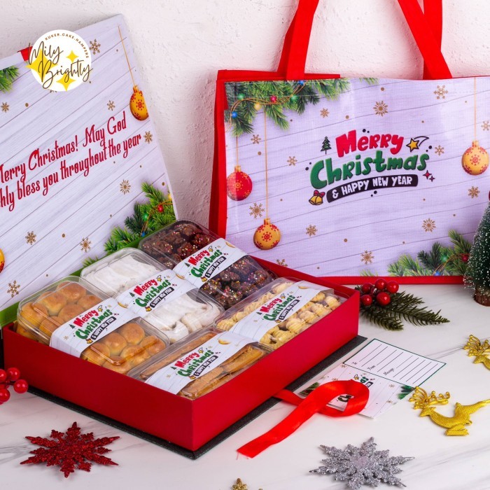 

parcel natal christmas hampers/ hampers christmas// hampers kue kering
