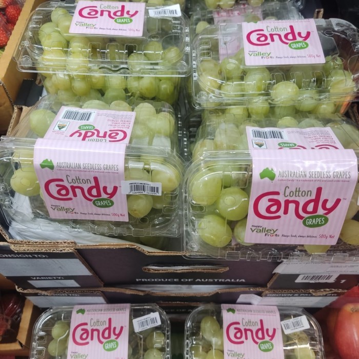 

Anggur Cotton Candy Sedlless 500 Grm