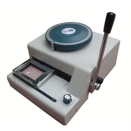 Mesin Emboss Id Card Md - 11