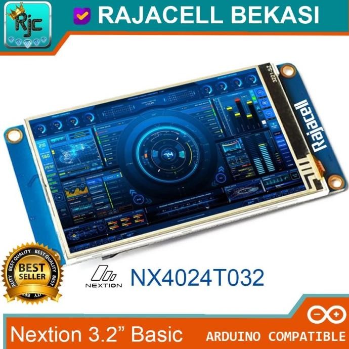 Nextion 3.2" HMI UART LCD TFT + Touchscreen for Arduino Rasbpi