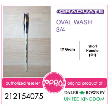 

Kuas Lukis Graduate Daler Rowney Pony Syn Oval Wash 3/4 212154075
