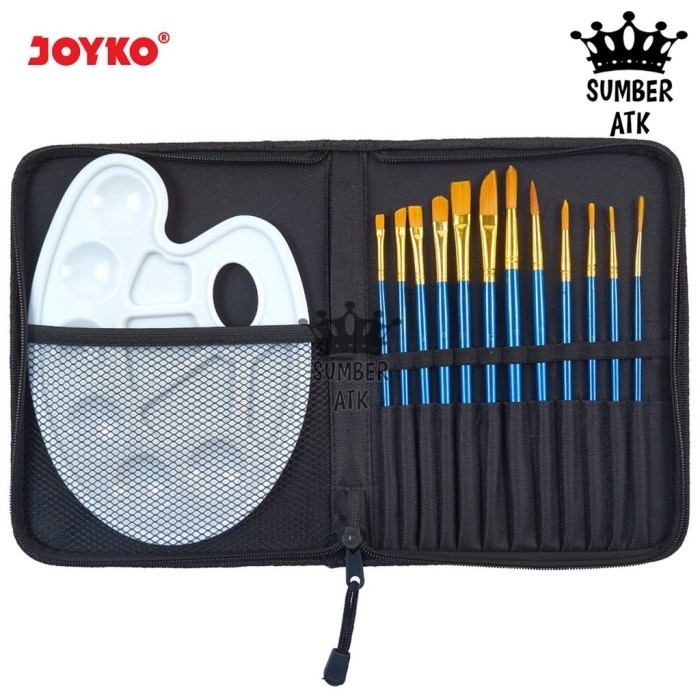 

Art Brush Set Alat Lukis Kuas Cat Air Minyak Acrylic Joyko BRS-7