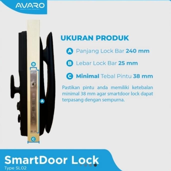AVARO SL02 (SMART LOCK/SMART DOOR LOCK)
