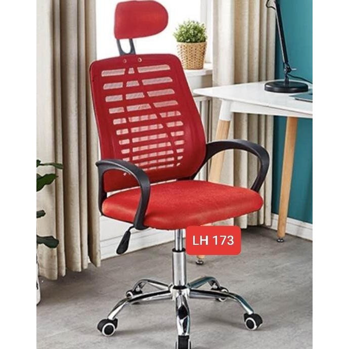 . Frasser Kursi Kantor Jaring Kursi Staff Kursi Kerja Merah Merah LH 173