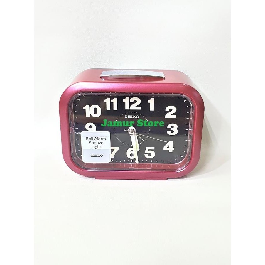 

Seiko Alarm Clock QHK026 Jam Meja Weker Seiko Original - All Colour LC
