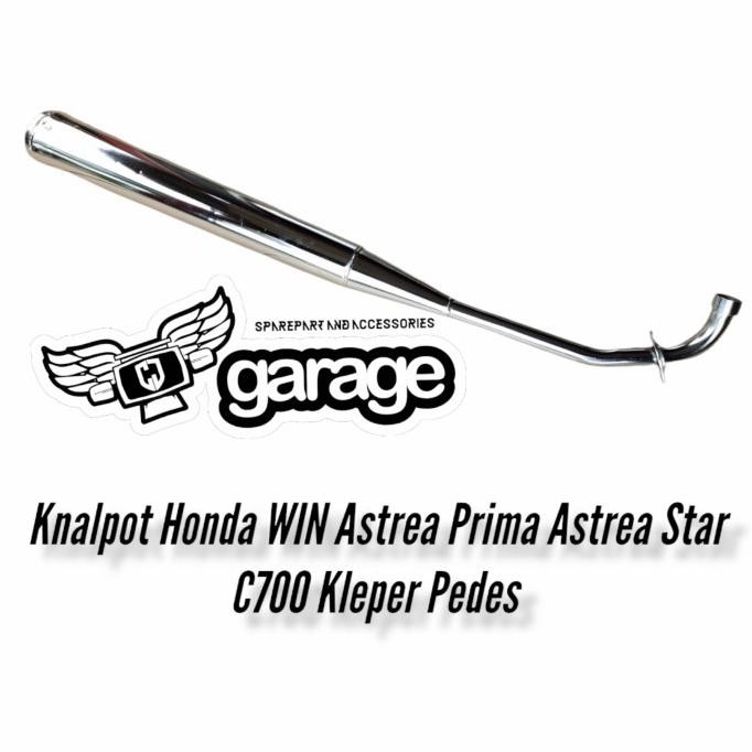 Diskon Knalpot Honda Win Prima Astrea Star C700 Supercup Kleper Pedas Bagus
