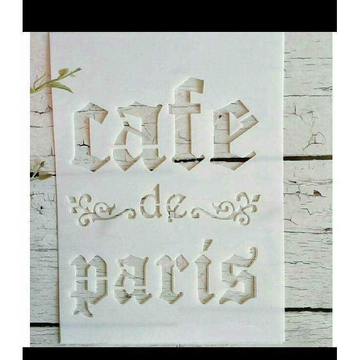 

TERBARU Stencil ukuran 13x21 cm BISA GRAB!