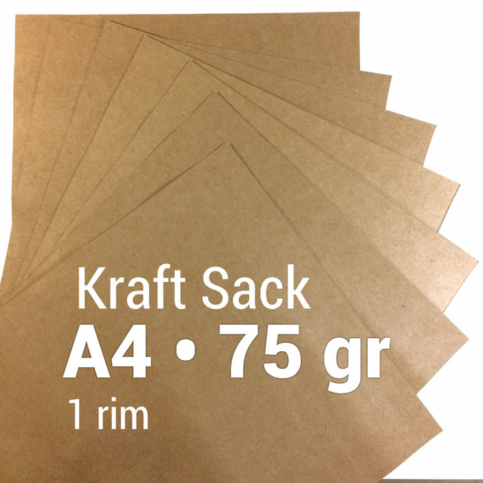 

Kertas Samson Kraft 75 Gr A4 1 Rim Sack Bungkus Coklat