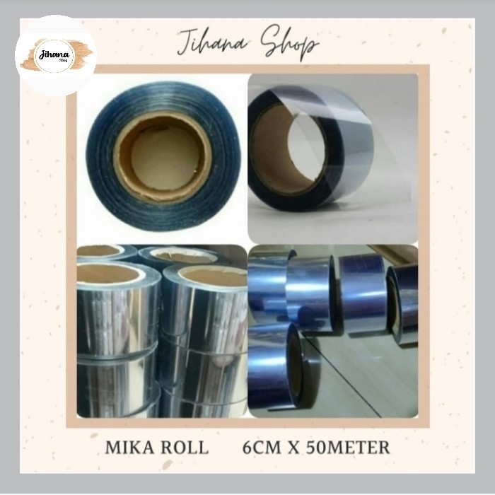 

Plastik Mika Roll Ukuran 6Cm X 50M