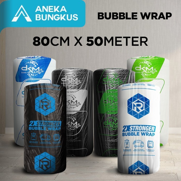 

Plastik Bubble Wrap Dkm+ Bubble Roll Potongan 80Cm X 50M