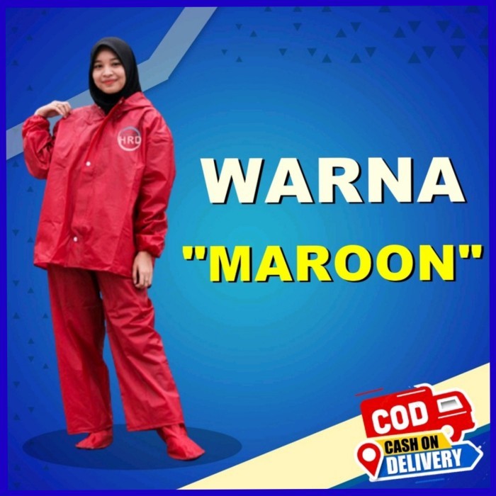 JAS HUJAN PRIA WANITA/JAS HUJAN BAJU DAN CELANA/TEBAL/ANTI REMBES