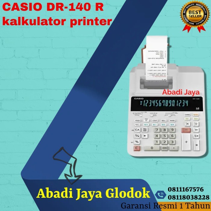Casio Dr-140 R Kalkulator Printer