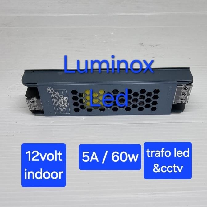 trafo led 5a 12volt 12v 60w 60watt driver 5a indoor 12 volt jaring termurah