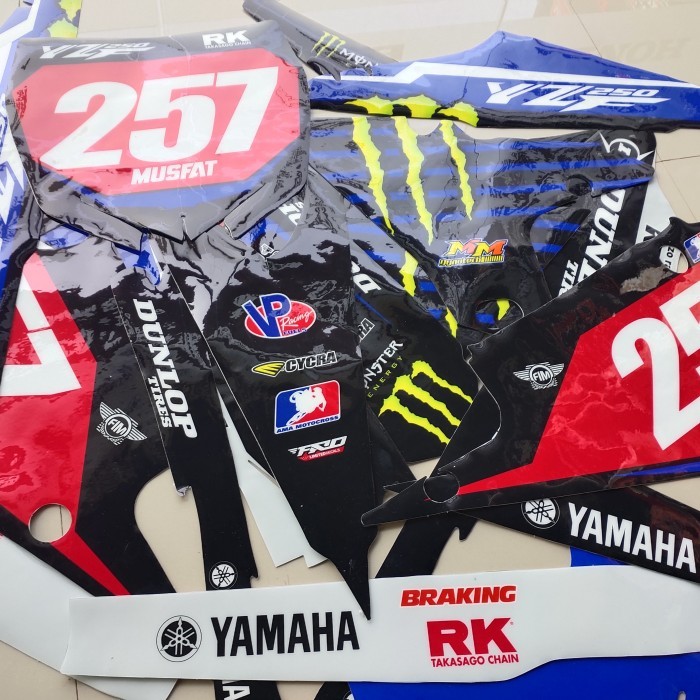 Decal Yamaha Yz 250F Tebal Bes Seller