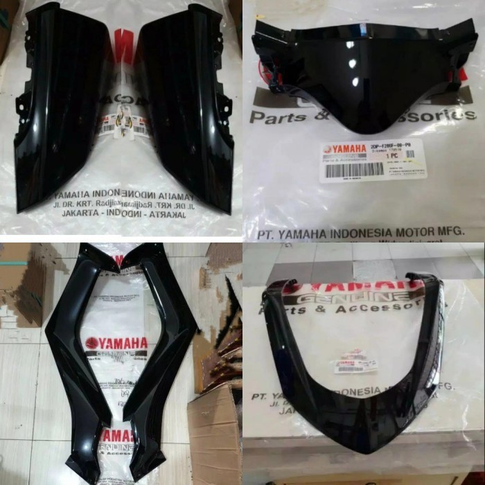 Paket Body Depan Nmax Old Lama Hitam Metalik Ygp