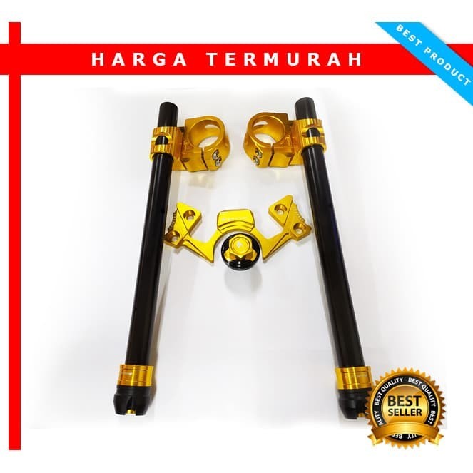 Stang Jepit Ninja 250 Fi Set Jalu Stang Ninja 250 Fi Bikers