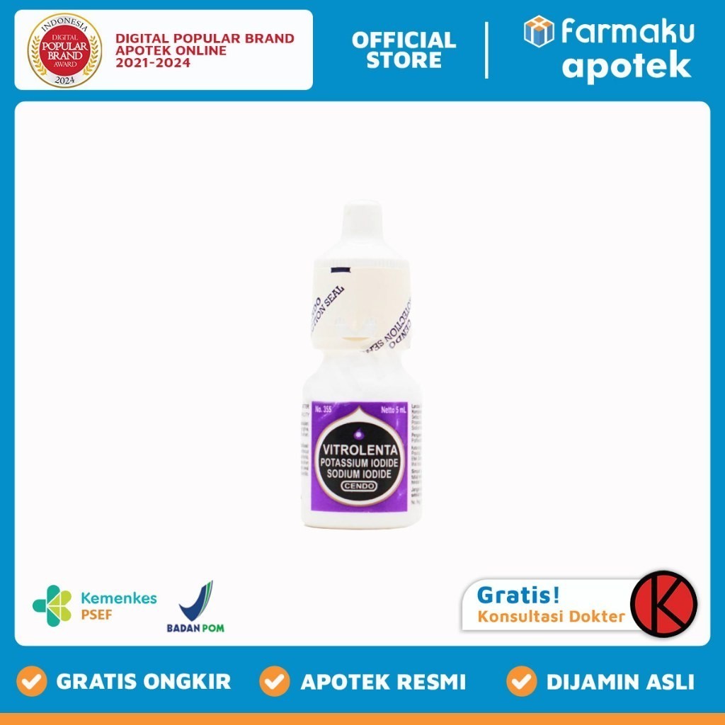 Cendo Vitrolenta Eye Drop 5 ml - BNS