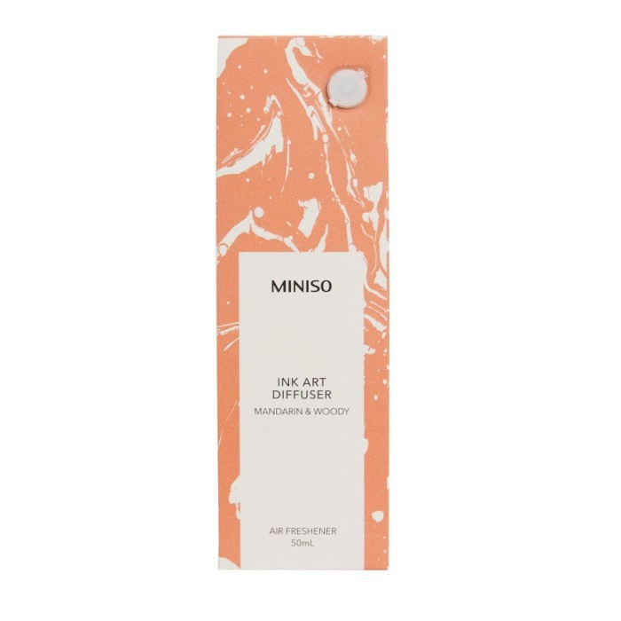 New 100% Originalll Miniso Ink Art Diffuser - Bergamot&Musk/Violet&Peach/Mandarin &Woody Terlaris